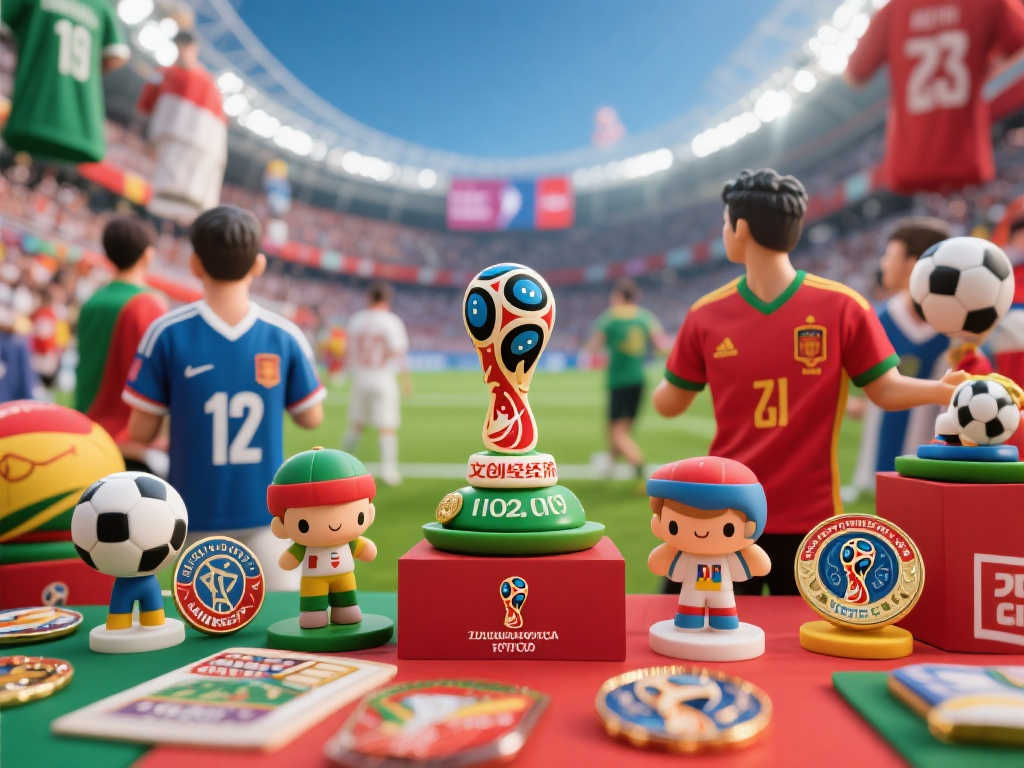 世界杯周边衍生品热销,文创经济潜力巨大 世界杯周边衍生品热销,文创经济潜力巨大