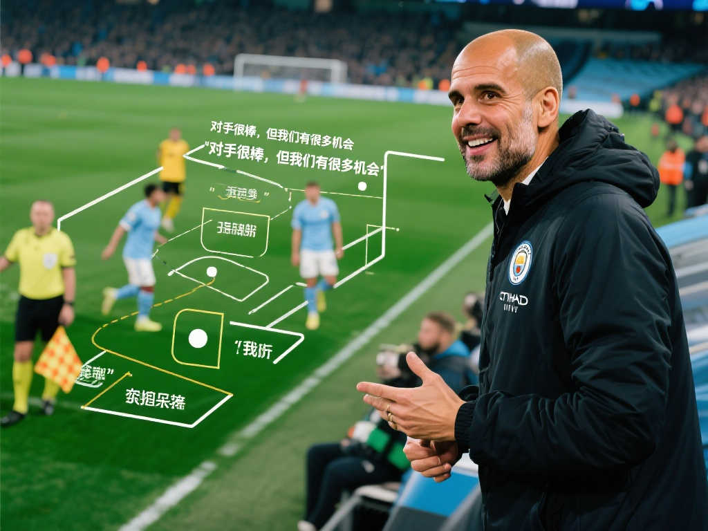 瓜迪奥拉：对手表现出色，但我们机会更多，晋级令人欣慰